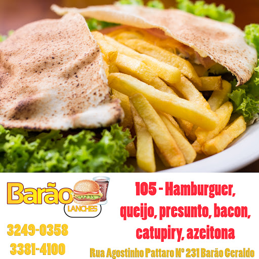Logo da empresa - Barão Lanches
