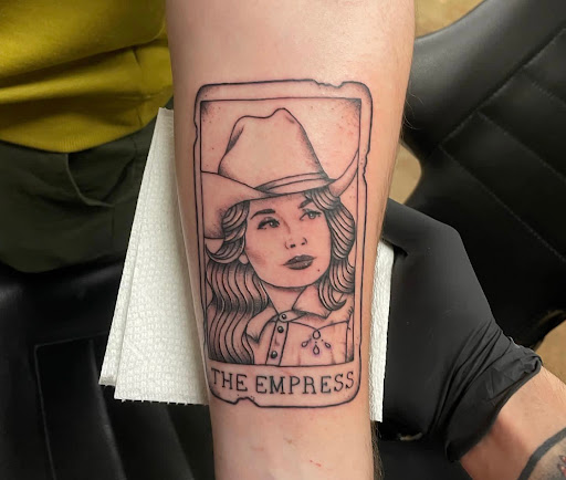 Explore forearm dragon tattoo ideas, creative tattoo ideas in Oklahoma City, available at Oklahoma Tattoo Collective