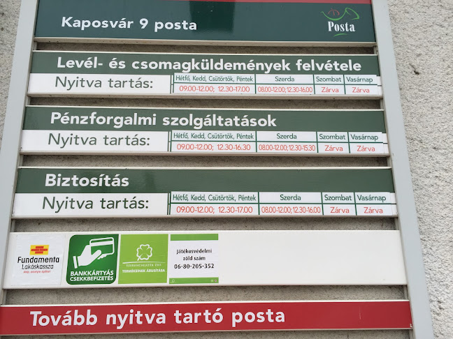 Értékelések erről a helyről: Kaposvár 9-es számú postahivatal (Kaposfüred), Kaposvár - Futárszolgálat
