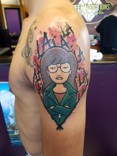 Explore arrow tattoo ideas for guys, creative tattoo ideas in Toledo, available at Steel Addictions