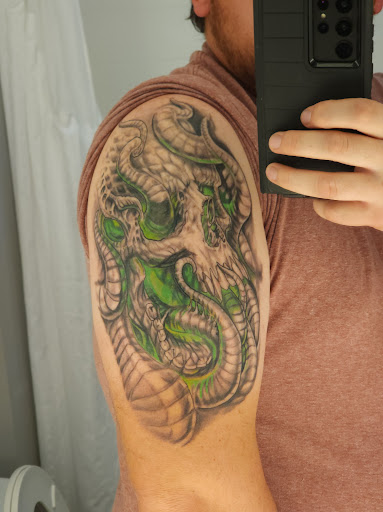 Explore weed tattoo ideas, creative tattoo ideas in Plano, available at 2Groovy Studios