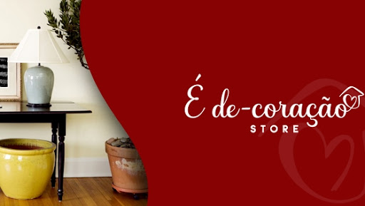 Logo da empresa - É de-coração store