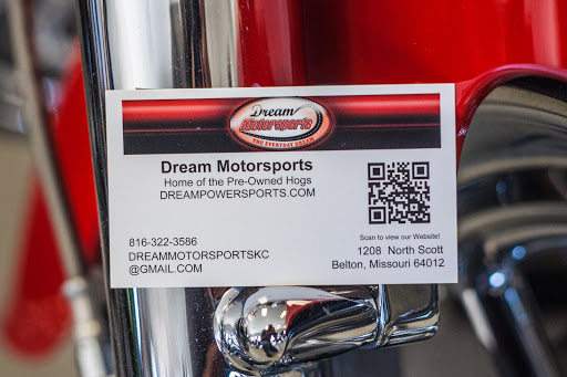 Used Motorcycle Dealer «Dream Motorsports», reviews and photos, 1208 N Scott Ave, Belton, MO 64012, USA