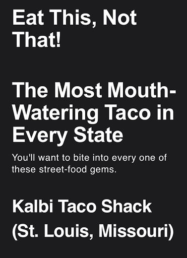 Kalbi Taco Shack