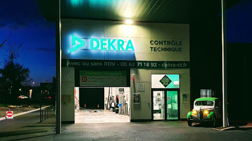 Centre contrôle technique DEKRA à Montgiscard