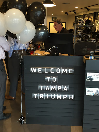 Triumph Motorcycle Dealer «Tampa Triumph», reviews and photos, 7000 N Dale Mabry Hwy, Tampa, FL 33614, USA
