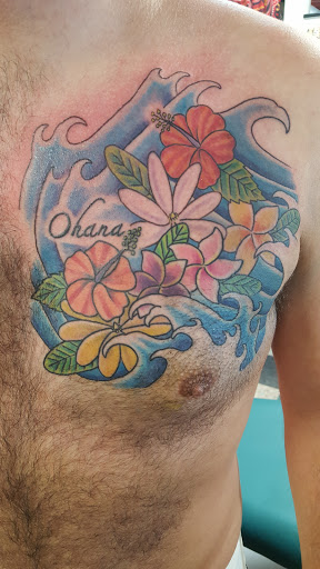 Explore name tattoo ideas for woman, creative tattoo ideas in Hilo, available at Pacific Island Ink