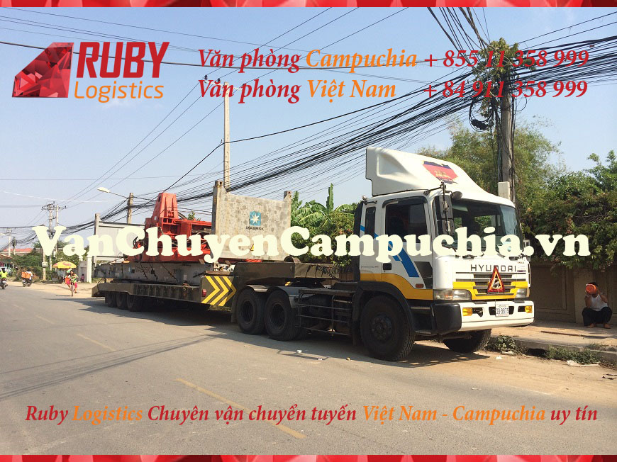 Ruby Logistics - Vận chuyển hàng hóa đi Campuchia - Gửi hàng đi Cambodia - tphcm