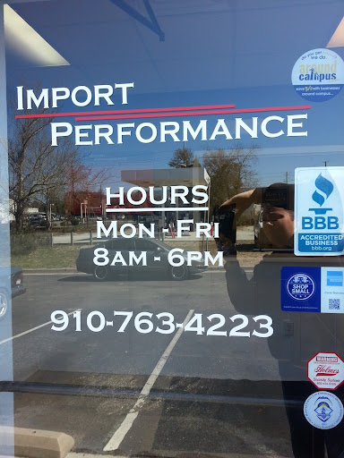 Auto Repair Shop «Import Performance», reviews and photos, 598 Wellington Ave, Wilmington, NC 28401, USA