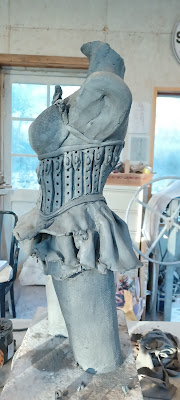 Sculpteur Nicole Brousse à Aurons
