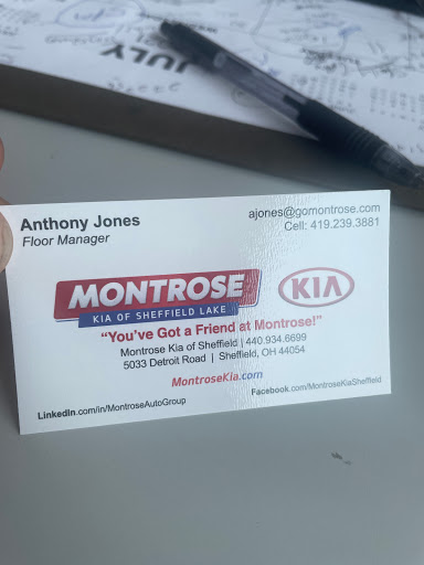Used Car Dealer «Montrose Kia in Sheffield», reviews and photos, 5033 Detroit Ave, Sheffield Lake, OH 44054, USA