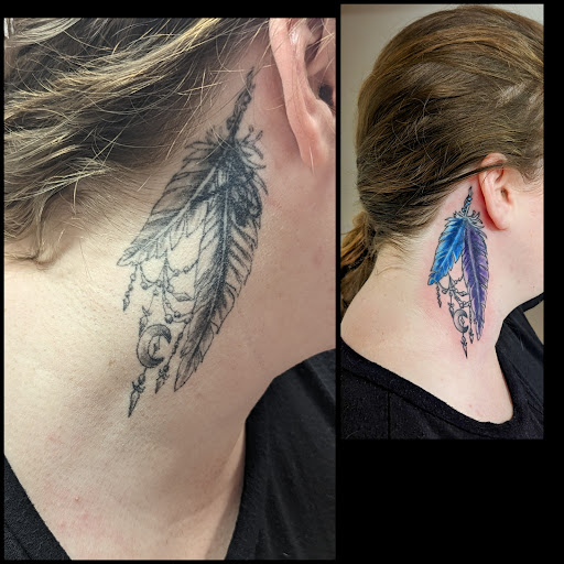 Explore family birthstone tattoo ideas, creative tattoo ideas in Pittsburg, available at NeonMoon Tattoo