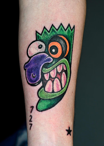 Explore firefighter sleeve tattoo ideas, creative tattoo ideas in Saint Petersburg, available at Phoebus Tattoos