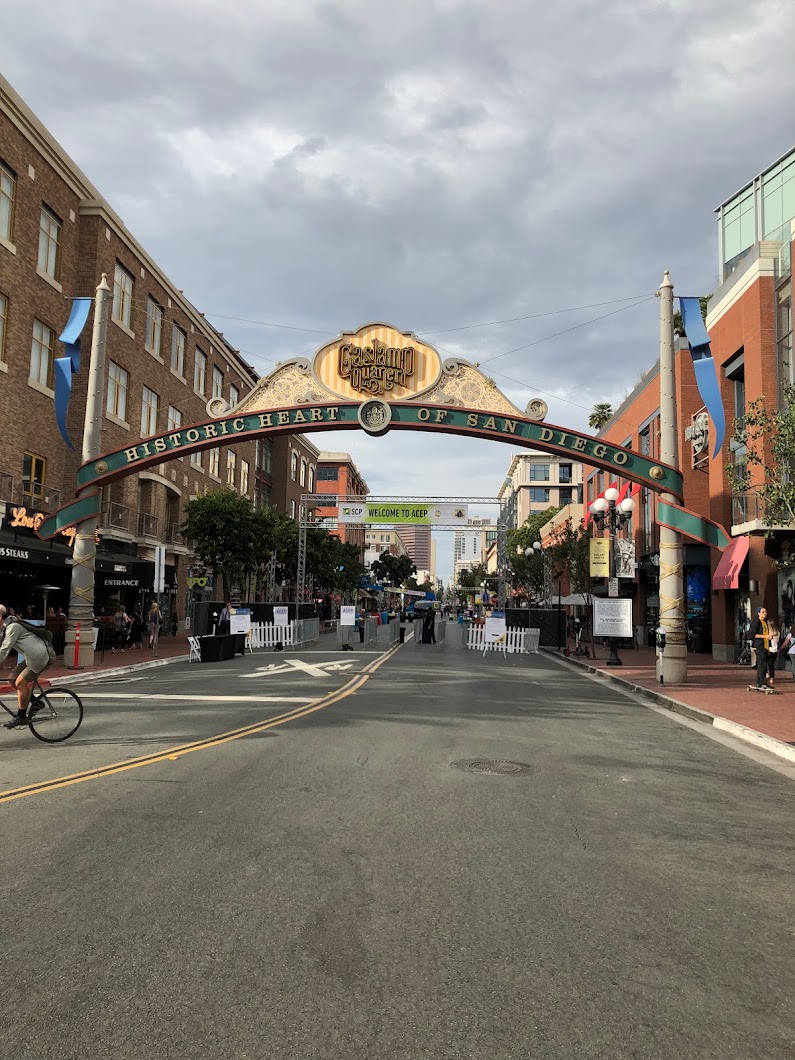 Gaslamp Quarter Sign