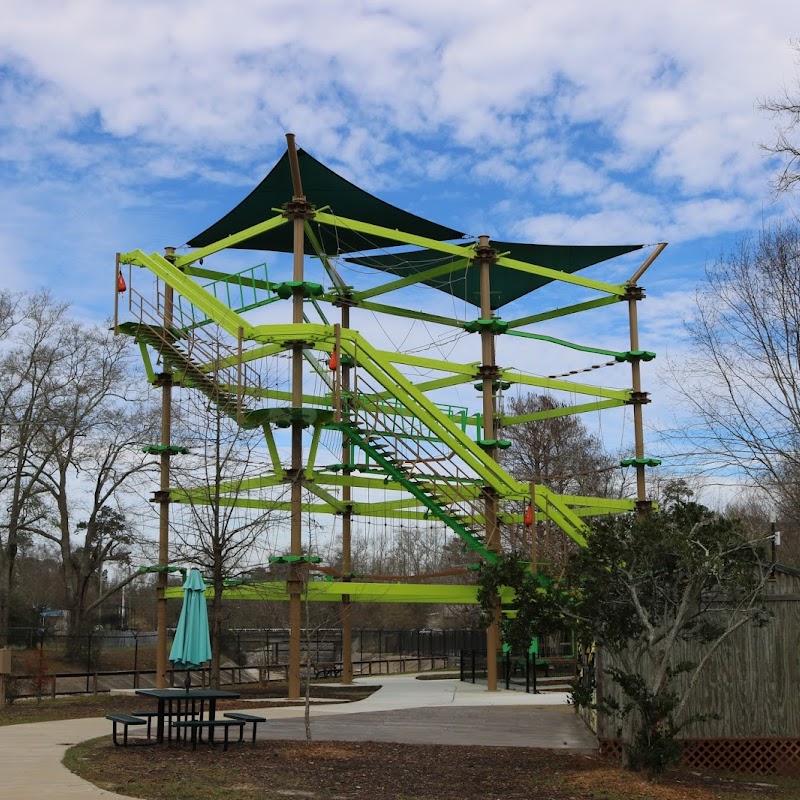 High Ropes Adventure Course at Hattiesburg Zoo
