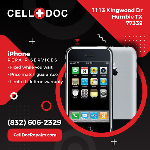 Phone Repair Service «Cell Doc Phone Repair», reviews and photos, 1113 Kingwood Dr, Humble, TX 77339, USA