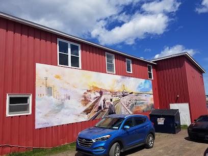 Botwood Mural - number 6 - The Path We've Built