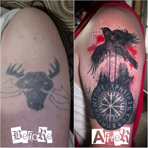 Explore grateful tattoo ideas, creative tattoo ideas in Moweaqua, available at Fleshwound Tattoo