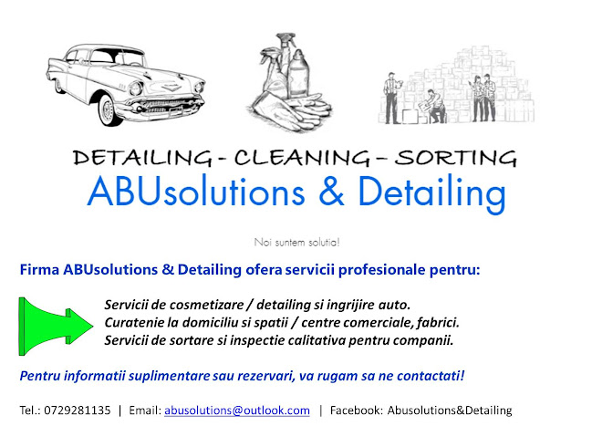 ABUsolutions & Detailing - Servicii de curățenie