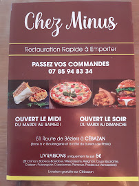 Aliment-réconfort du Restauration rapide Chez Minus à Cébazan - n°4