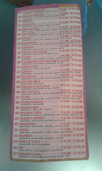 Pizzeria Tom & Jerry à Saronno menu