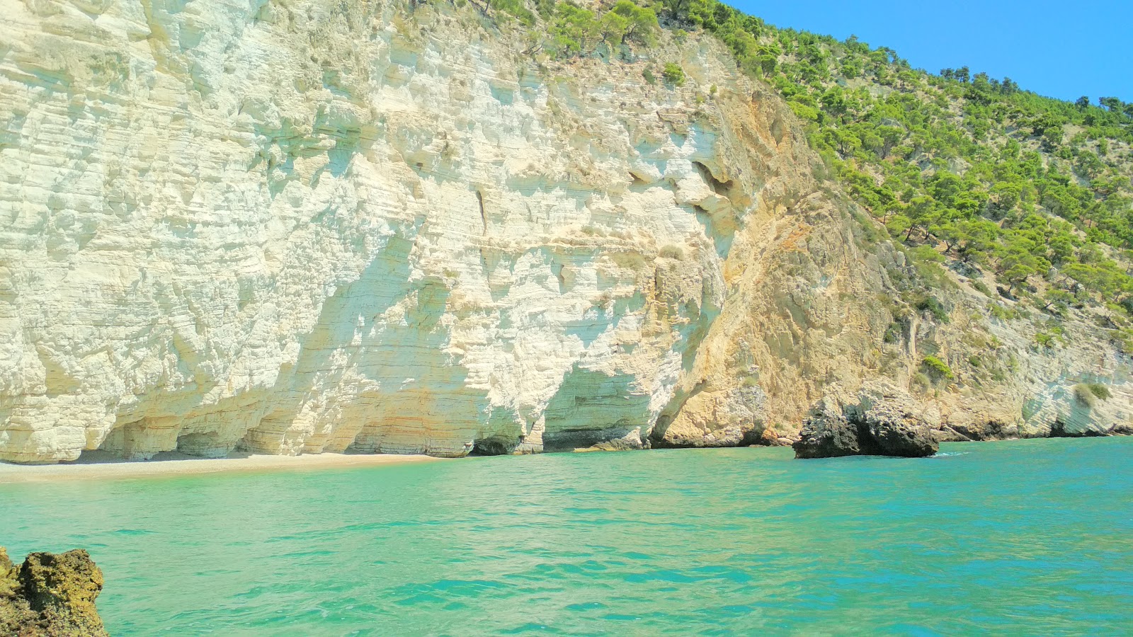 Valokuva Cala del Pescecaneista. sisältäen pieni lahti
