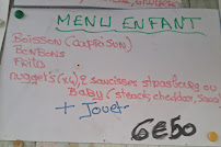 Friterie Nini à Labeuvrière menu