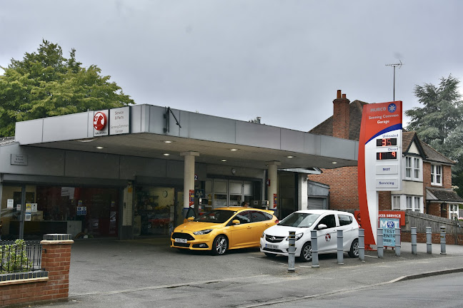 Petrol station