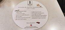 Bernachon Chocolats à Lyon carte