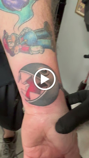Explore spider web tattoo ideas, creative tattoo ideas in Gastonia, available at From the Ashes Tattoo Studio