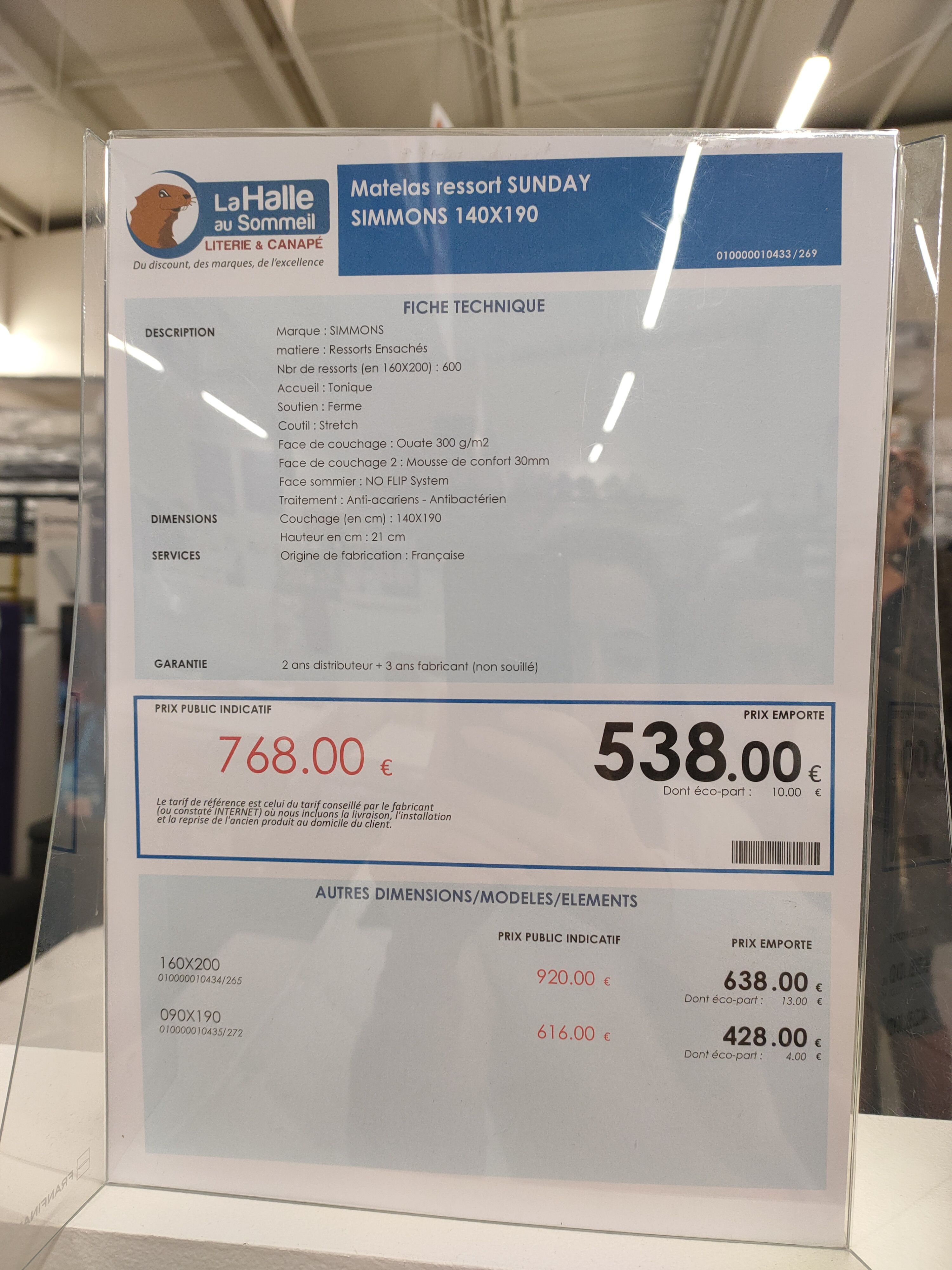 Photo n° 2 de l'avis de Lossé. fait le 22/01/2023 à 08:28