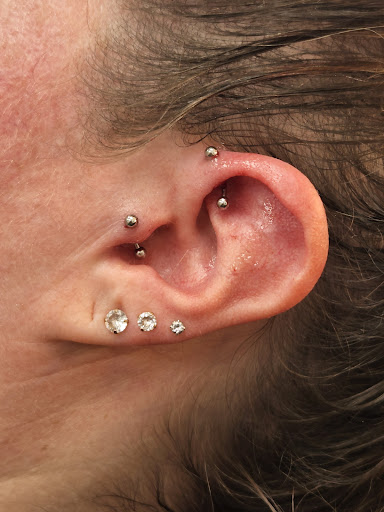 Explore push tattoo ideas, creative tattoo ideas in Raleigh, available at The Room Body Piercing Studio