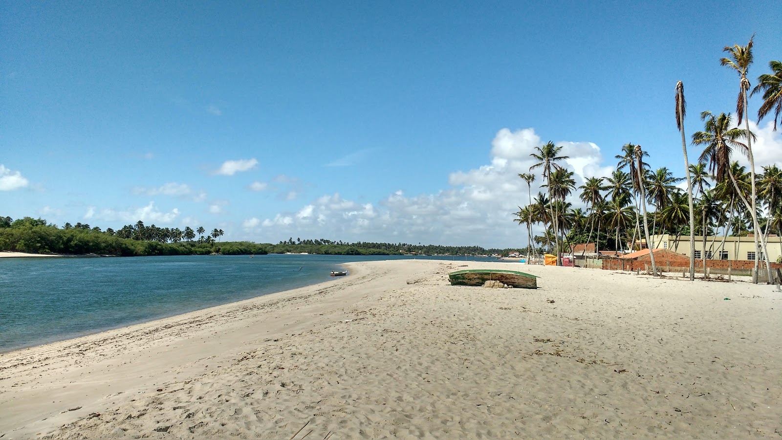 Foto af Barra Nova Strand med lys sand overflade