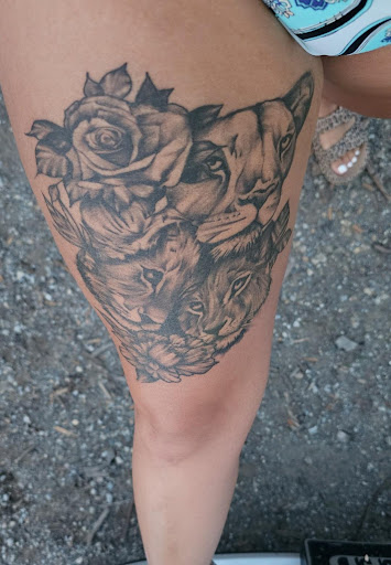 Explore cuff tattoo ideas, creative tattoo ideas in Lawrence, available at Red 5 Tattoo