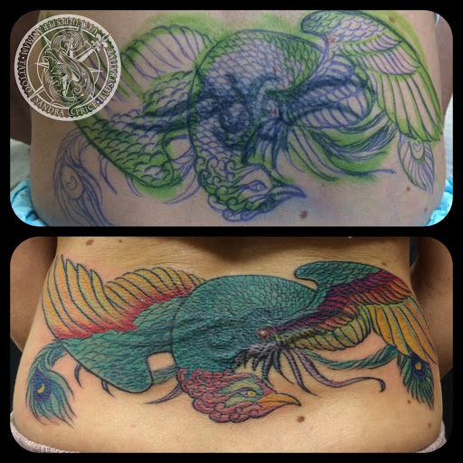 Explore small car tattoo ideas, creative tattoo ideas in Ventura, available at White Lotus Body Arts Studio