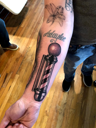 Explore small wave tattoo ideas, creative tattoo ideas in Marshall, available at Gentlemans Ink