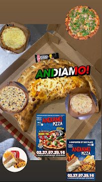 Pizzeria Andiamo Pizza à Brou - menu / carte