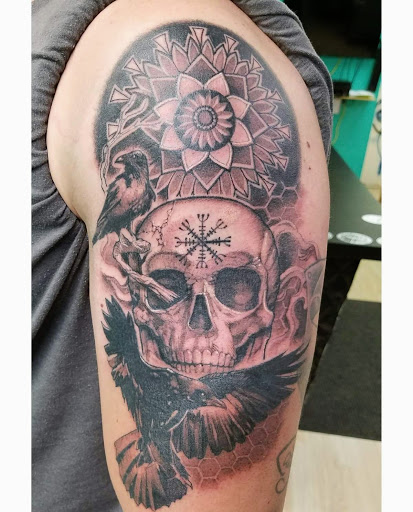 Explore design tattoo ideas for men small, creative tattoo ideas in Colorado Springs, available at Empire Tattoo Co.