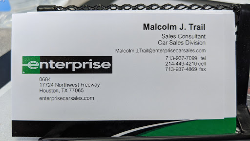 Used Car Dealer «Enterprise Car Sales», reviews and photos, 17724 Northwest Fwy, Houston, TX 77065, USA