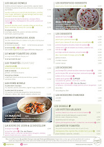 Menu / carte de Dubble Neuilly | Healthy Food à Neuilly-sur-Seine