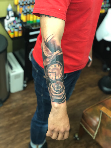 Explore tattoo ideas on hand, creative tattoo ideas in Junction City, available at Junction City Tattoo