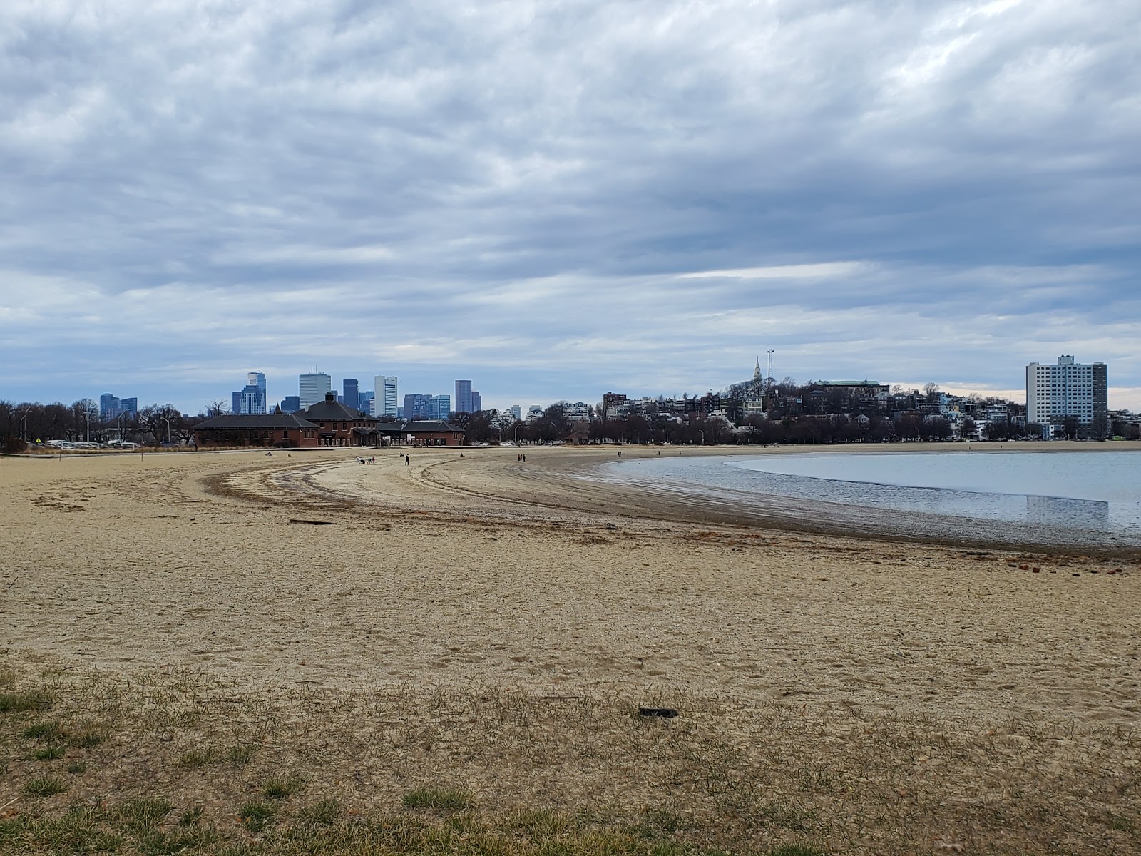 Photo of Savin Hill Beach with bright sand surface
