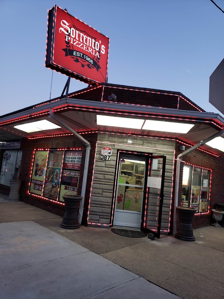 Sorrento's Pizzeria Avenel, NJ 07001 Menu, Reviews, Hours & Contact