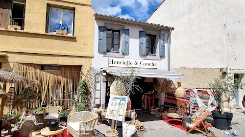 Magasin d'ameublement et de décoration Henriette & Concha Gruissan