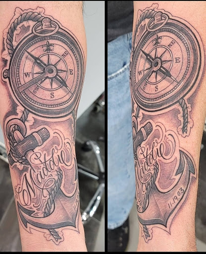 Explore baltimore ravens tattoo ideas, creative tattoo ideas in Schaumburg, available at Atmosphere Tattoo Gallery - Schaumburg