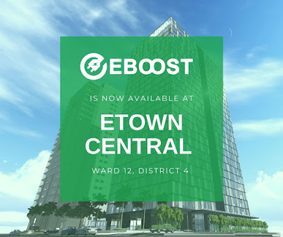 Trạm sạc điện EBOOST - Etown central