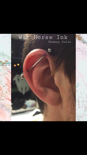 Explore horizontal tattoo ideas, creative tattoo ideas in Kent, available at War Horse Ink