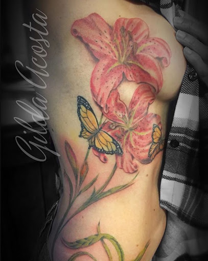 Explore tattoo ideas for scars, creative tattoo ideas in Arlington, available at Lady Octopus Tattoos