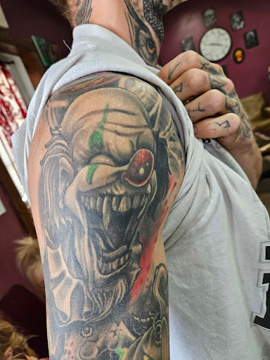 Explore latitude longitude tattoo ideas, creative tattoo ideas in Angola, available at Hoodlum Ink