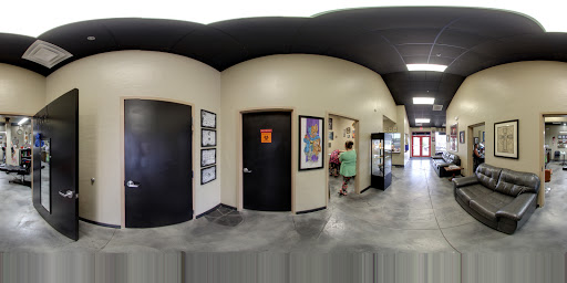 Explore men arm sleeve tattoo ideas, creative tattoo ideas in Edmond, available at 15th Legion Tattoo & Body Piercing